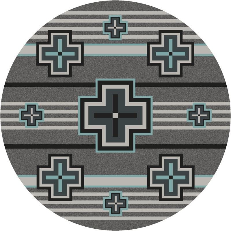 Bounty Turquoise American Dakota Rug