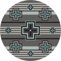 Bounty Turquoise American Dakota Rug