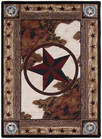 American Dakota Ranger Hideout Western Rug