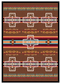 Canyon Cross southwestern rug