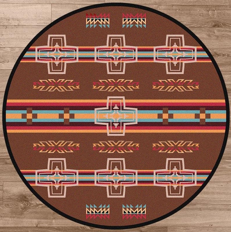 Canyon Cross southwestern rug