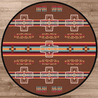Canyon Cross southwestern rug