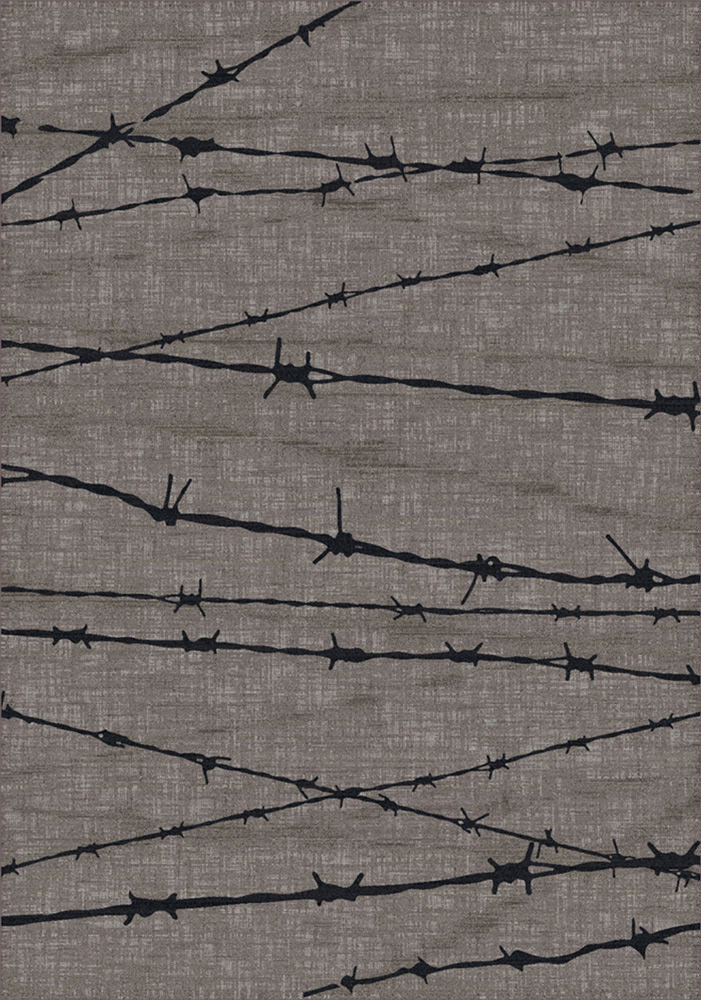 Barbed Wire Cowboy Rug