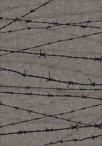 Barbed Wire Cowboy Rug