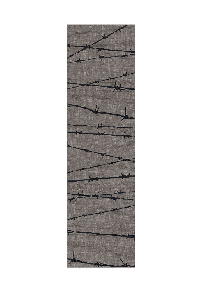 Barbed Wire Cowboy Rug Runner