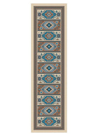 Indigo Turquoise American Dakota rug