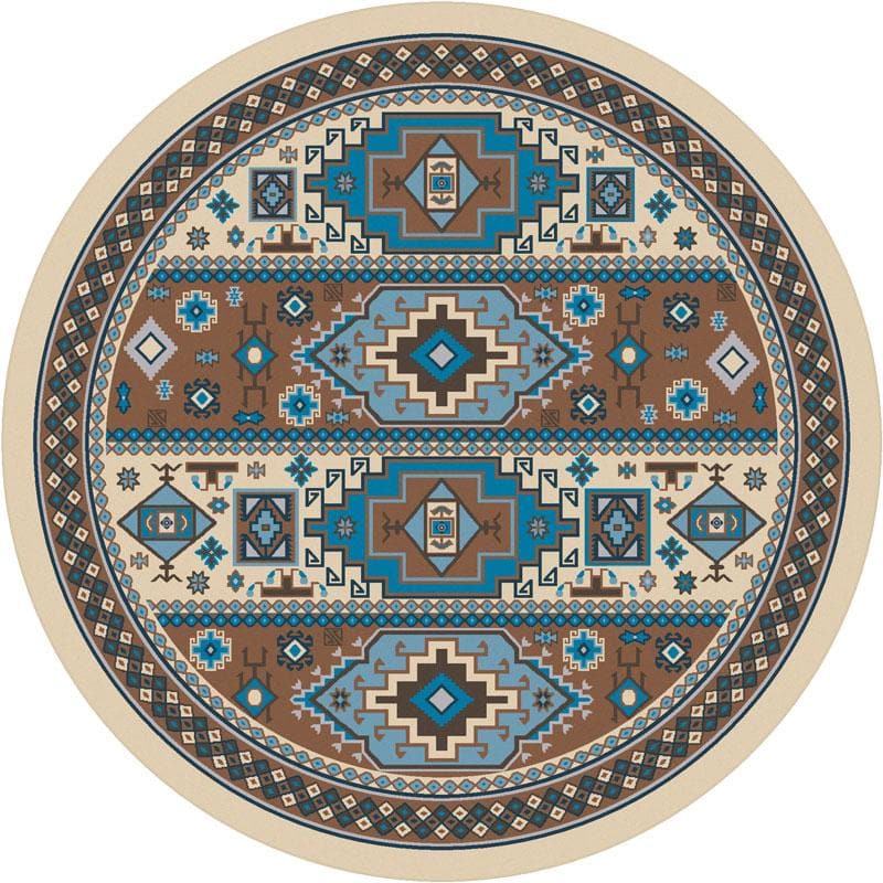 Indigo Turquoise American Dakota rug