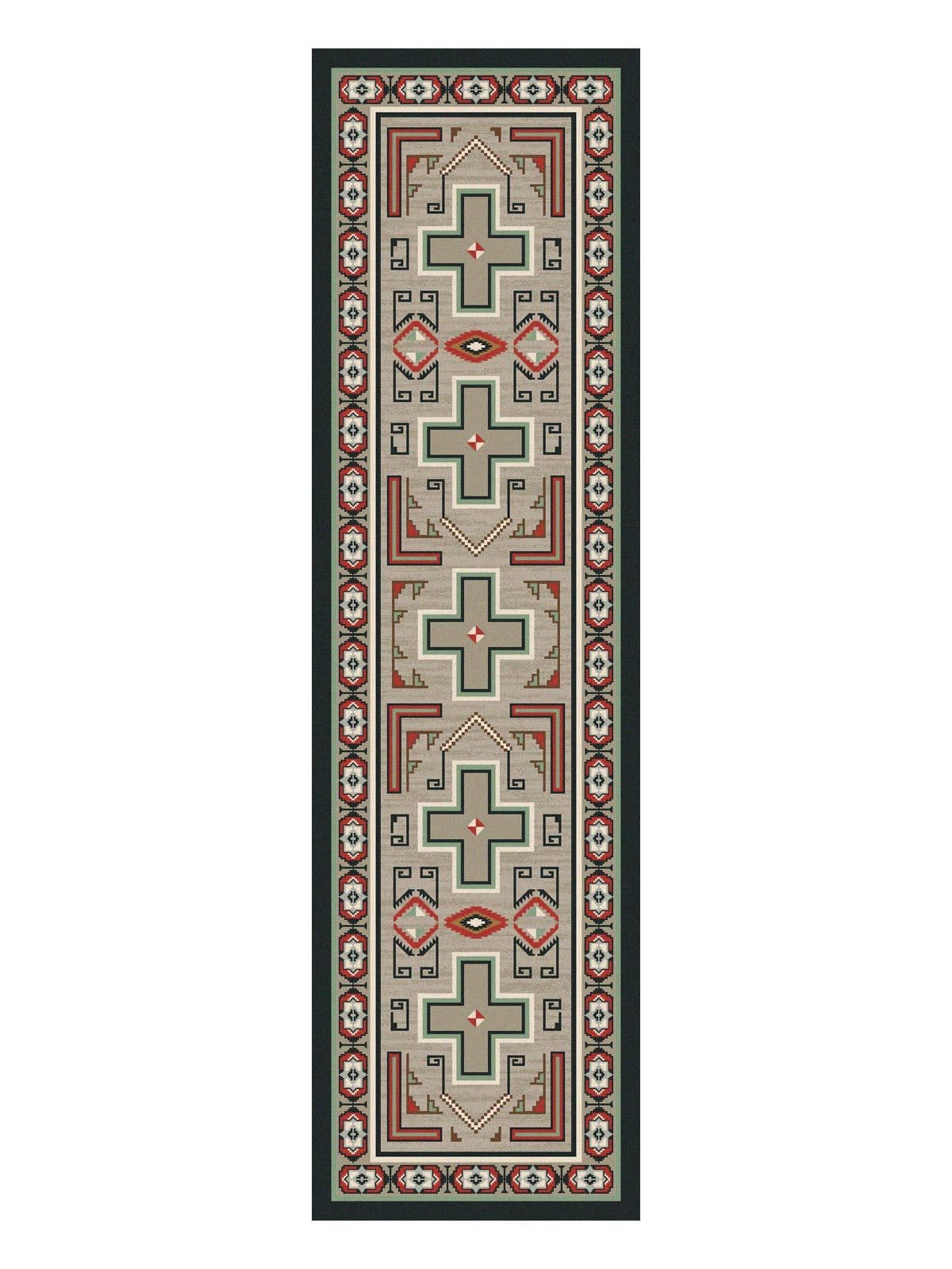 Sawtooth - Raincloud Rug
