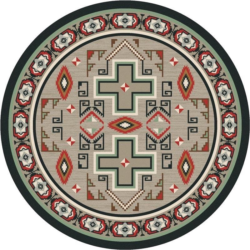 Sawtooth - Raincloud Rug