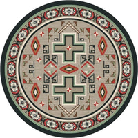 Sawtooth - Raincloud Rug