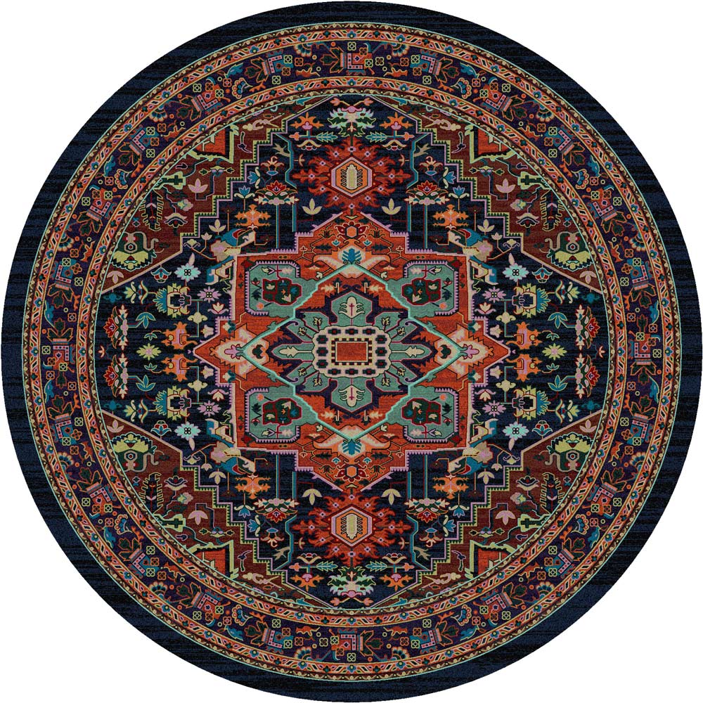 Persia - Wildflower Round Rug