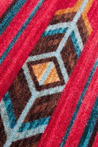 Timber Creek Mercantile | Buckhorn - Red Southwestern Rug5