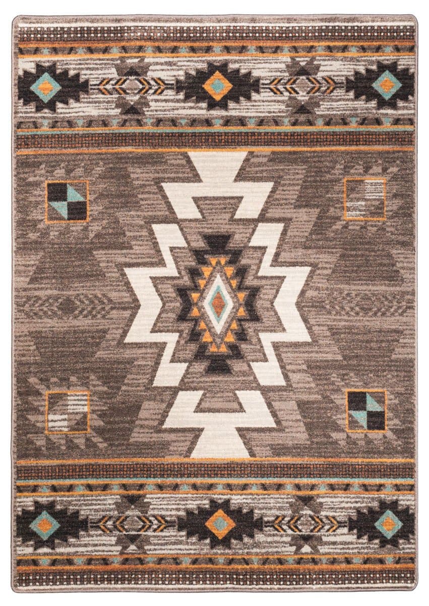 Barrel - Worn Saddle American Dakota Rug