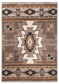 Barrel - Worn Saddle American Dakota Rug