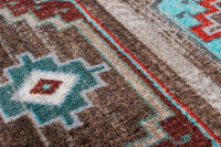 Carlsbad - Distressed Turquoise Southwestern Rug