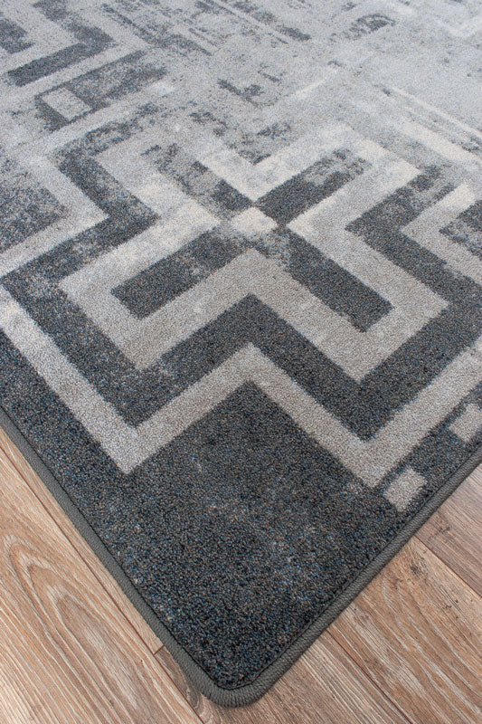 Southwestern Boho Western Gray Rug