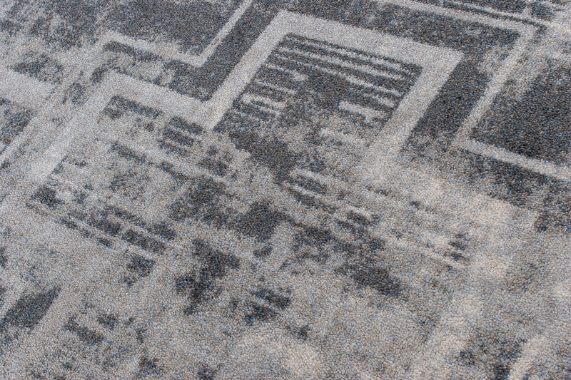 Southwestern Boho Western Gray Rug