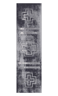 Southwestern Boho Western Gray Rug