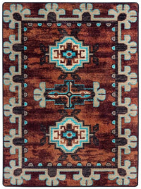 Badlands Rust American Dakota Rug