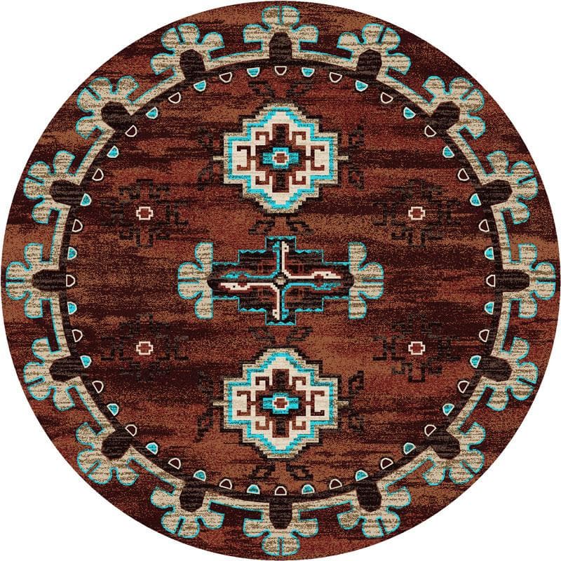 Badlands Rust American Dakota Rug