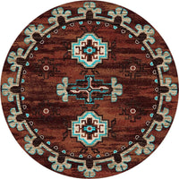 Badlands Rust American Dakota Rug