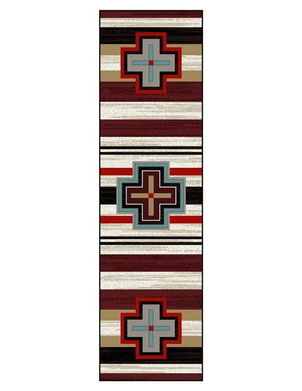 Cross Roads western rug