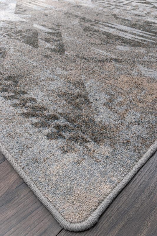 Distressed Rustic Cross - Sandstone Rug