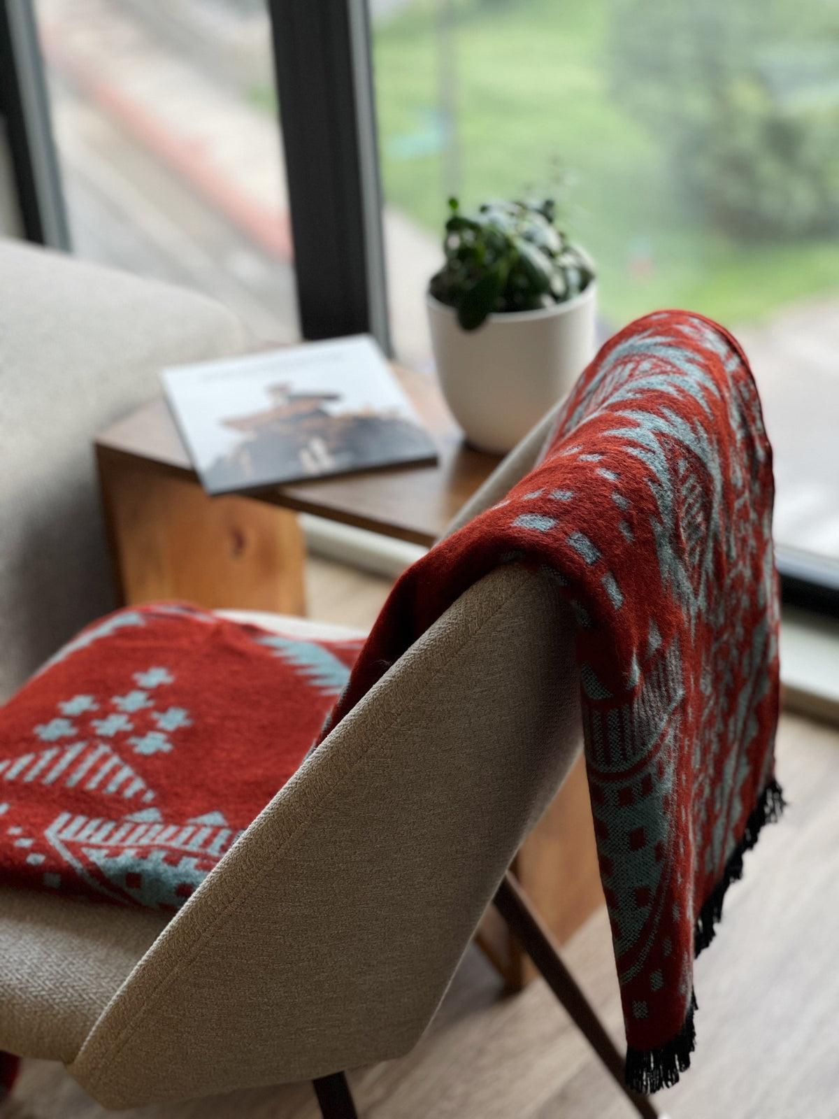 Quito Throw - Rust Orange