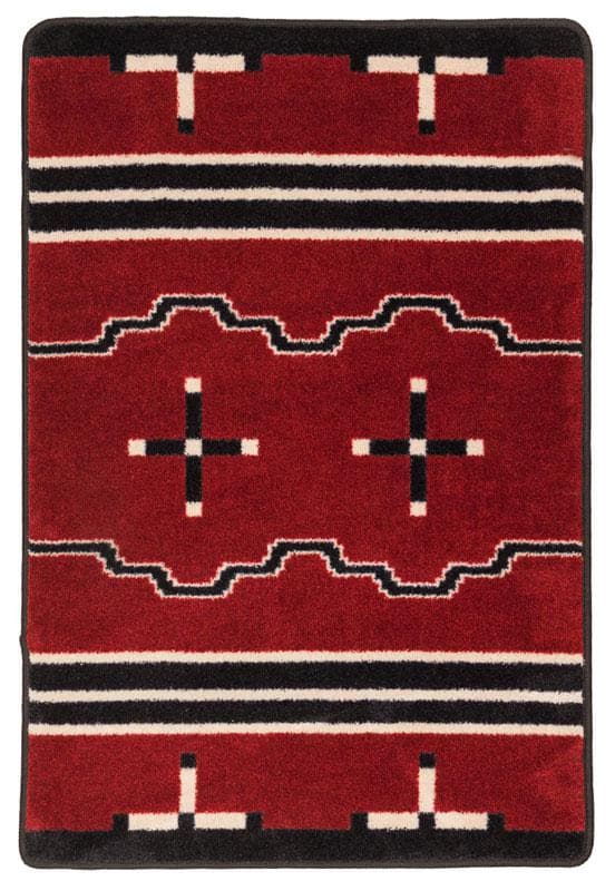 Big Chief - Red Trading Post Rug