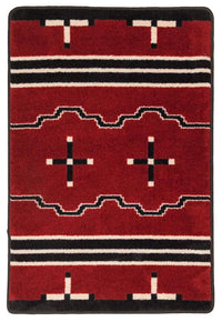 Big Chief - Red Trading Post Rug