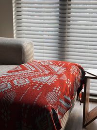 Quito Throw - Rust Orange
