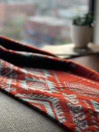 Quito Throw - Rust Orange