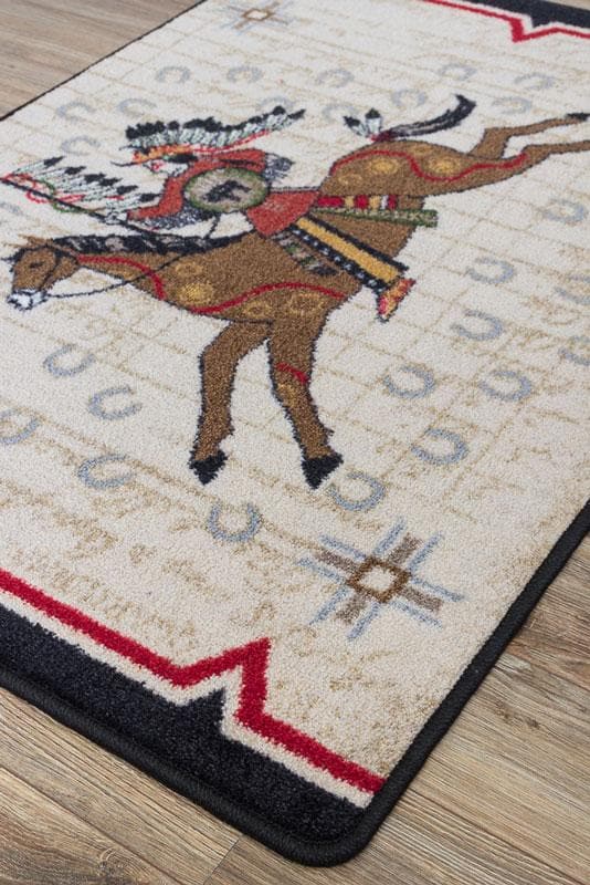 Battle Records Native American Rug