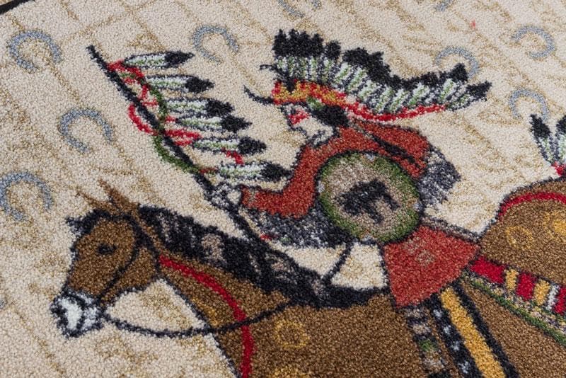 Battle Records Native American Rug