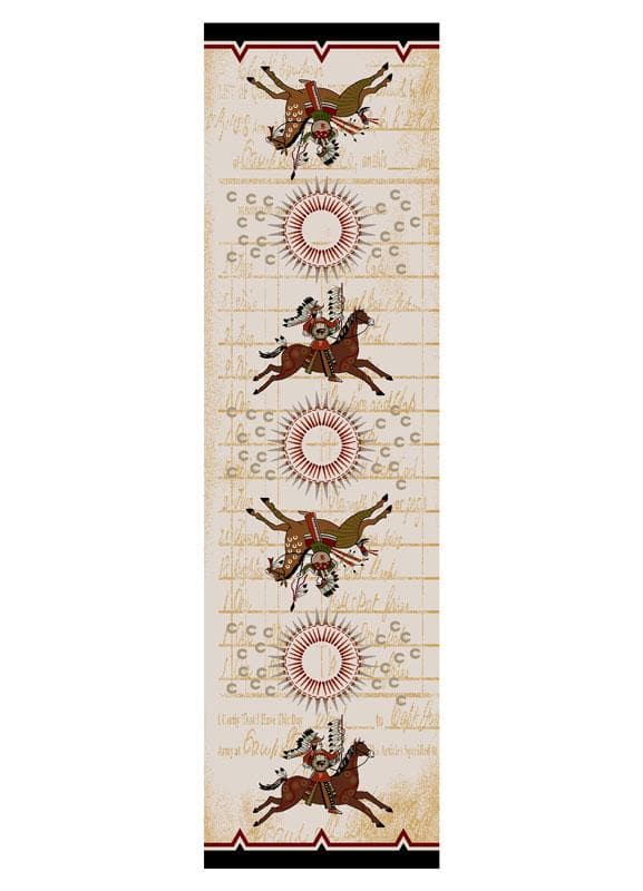 Battle Records Native American Rug
