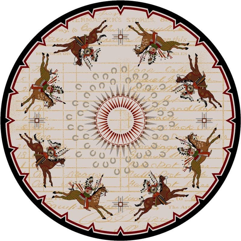 Battle Records Native American Rug