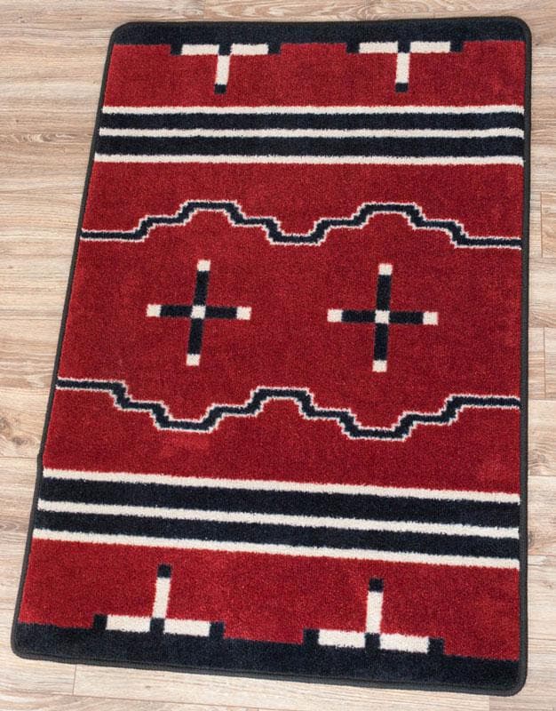 Big Chief - Red Trading Post Rug