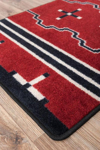 Big Chief - Red Trading Post Rug