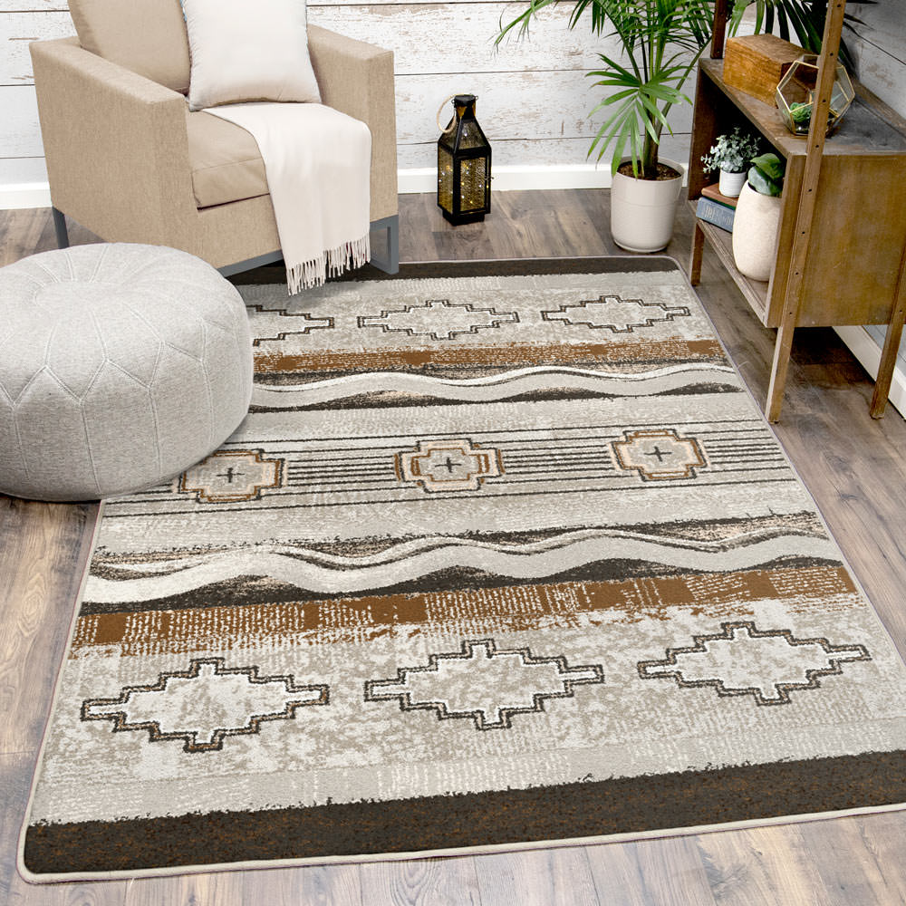 Brand New Old School - Earthenware Southwest Rug