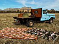 Plumage - Gold vintage rug