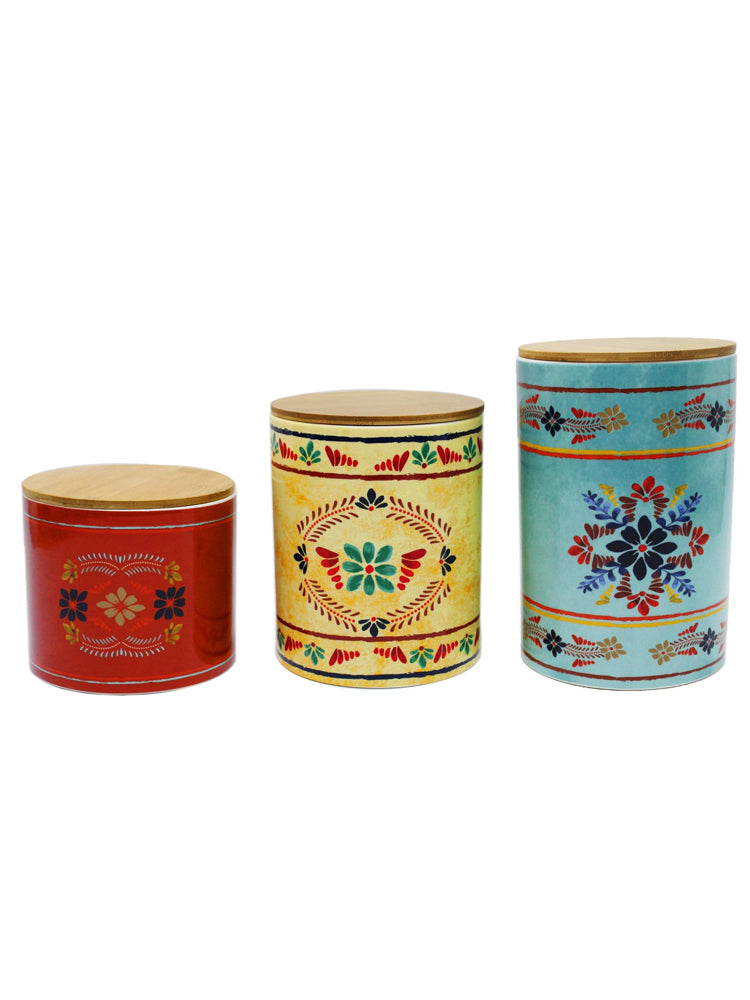 Bonita Southwestern Canister Set