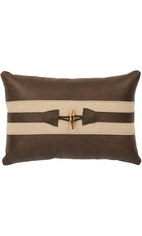Caribou Pillow Natural Linen
