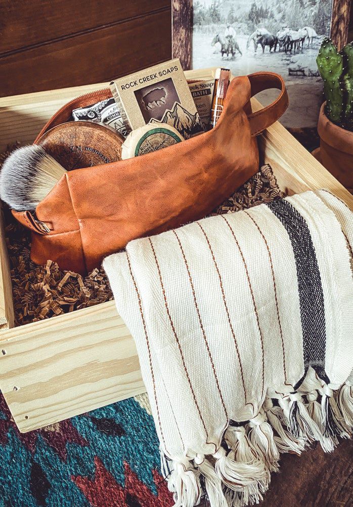 Cowboy Gift Box - Dopp kit | Toiletry gifts
