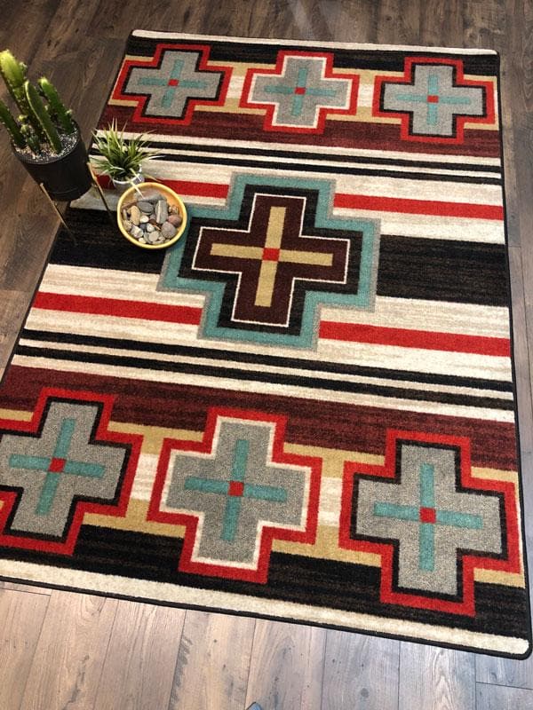 Cross Roads western rug