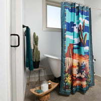 Paint By Numbers Shower Curtain