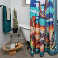 Paint By Numbers Shower Curtain
