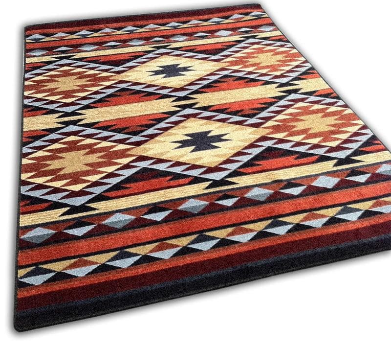 Diamond Rio Rust Southwest Rug