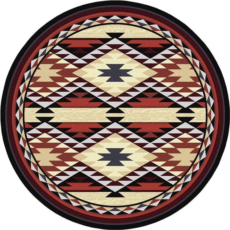 Diamond Rio Rust Southwest Rug