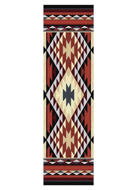 Diamond Rio Rust Southwest Rug
