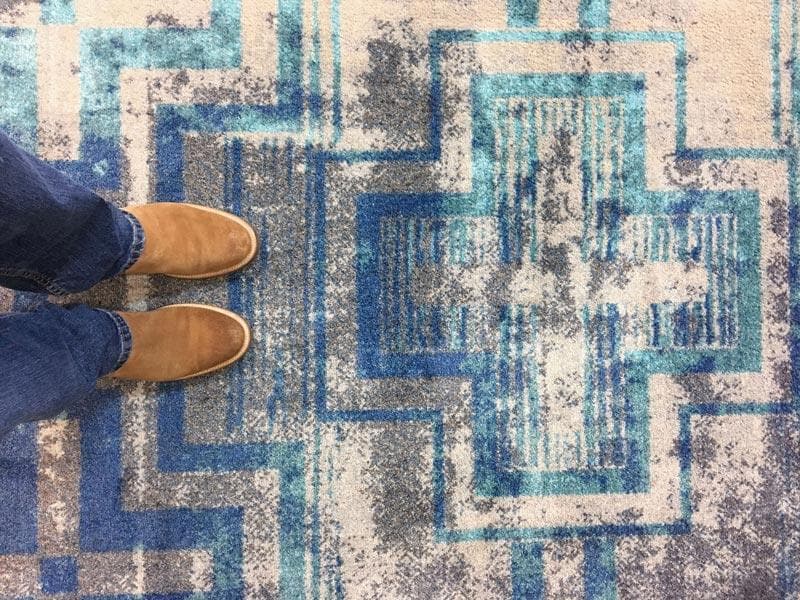 Distressed Bounty - Glacier Rug